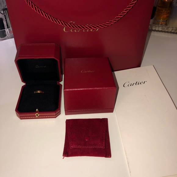Cartier Jewelry - Cartier Love Wedding band ring- Yellow Gold